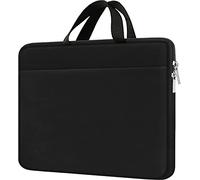 Custodia per laptop da 15,6", borsa da viaggio resistente agli urti, custodia protettiva per computer portatile Ultrabook da 15" e 15,6", HP Asus, Acer, Dell, Lenovo, Notebook Ultrabook, (nero)