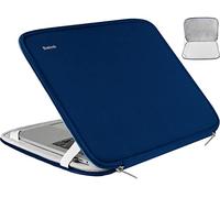 Custodia per laptop da 15,6 pollici, protettiva e resistente agli urti, a libro, compatibile con computer portatili, notebook, Ultrabook e Chromebook HP, ASUS, Lenovo e Acer, blu