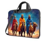 Custodia per laptop da 15,6 pollici Tre uomini saggi sui cammelli: un viaggio stellato Borsa per laptop zaino borsa per laptop da donna, Colore, 29x38cm