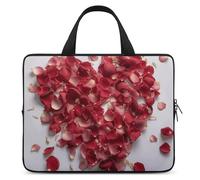 Custodia per laptop da 15 pollici a forma di cuore ultra sottile e impermeabile con cinturino da polso