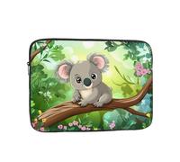 Custodia per laptop da 17" con stampa Koala Treetop, accessorio essenziale per pendolarismo e ufficio