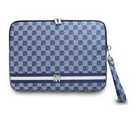 Custodia per laptop DKNY da 14" con motivo a quadri blu