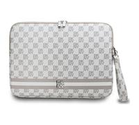 Custodia per laptop DKNY da 16" a quadri beige