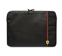 Custodia per laptop Ferrari Carbon Smooth Black da 14"