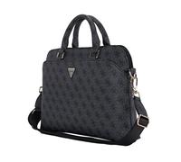 Custodia per laptop Guess 15 pollici Logo 4G tasche zip nero