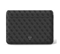 Custodia per laptop Guess 4G Uptown Triangle da 16" nera