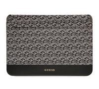 Custodia per laptop Guess GCube Stripes da 16 pollici, nera.