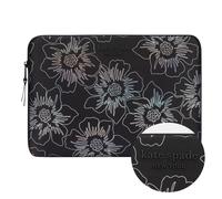 Custodia per laptop Kate Spade New York Puffer da 16 pollici - Hollyhock Iridescent Black - per MacBook Pro M3 Max/M3 Pro/M3/M2 Max/M2 Pro/M2/M1