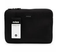 Custodia per laptop Nilox in neoprene 14.1" Nera