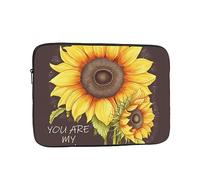 Custodia per laptop You are My Sunshine Sunshine, custodia impermeabile per computer portatile, antiurto, protezione per laptop da 12 pollici