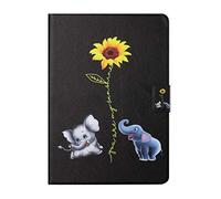Custodia per Lenovo Tab M10 Plus 10.3 Custodia Protettiva per Tablet Folio Sottile e Leggera con Supporto per Scheda Flip Stand Lenovo Tab M10 FHD Plus TB-X606F 10.3 Cover (Daisy Elephant)