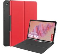 Custodia per Lenovo Tab Plus Modello: TB351FU 11.5" 2024 Custodia Smart Slim Light Hard Shell Trifold Stand Tablet Cover per Lenovo Tab Plus Cover con Auto Sleep-Wake (rosso)