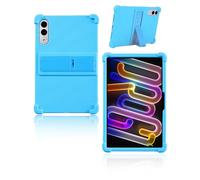 Custodia per Lenovo Xiaoxin Pad Pro GT Tablet 11.1 Pollici 2025 Ultimo TB710FU, yystao Bambini Custodia in Silicone Morbido Supporto Regolabile (Azurblu)