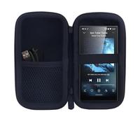 Custodia per lettore MP3 e MP4 per fiio m21/JM21 Android 13, lettore MP3, MP4, Walkman, adatta per auricolari, cavo USB, scheda di memoria (solo custodia)