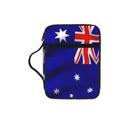 Custodia per libri con stampa della bandiera australiana, custodia per libri con manico resistente, borsa protettiva per chiesa della Bibbia, per uomini e donne