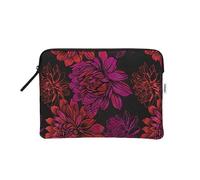Custodia per MacBook Air M2 / MacBook Air M1 / Macbook Air Retina 13" (2020) / MacBook Pro 13" con chiusura a Zip in Dalia Red e neoprene