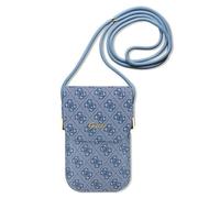 Custodia per MacBook Guess 4G con logo in metallo blu.