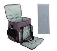 Custodia per macchina da cucire con tasche multiple, borsa da trasporto per macchina da cucire con tracolla rimovibile