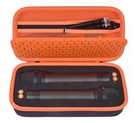 Custodia per microfono wireless JBL senza fili con due sistemi di microfono fai da te, adatta anche per cantare per TONOR per Shure per ALPOWL, Reciver, cavo audio, cavo di alimentazione piccolo (solo