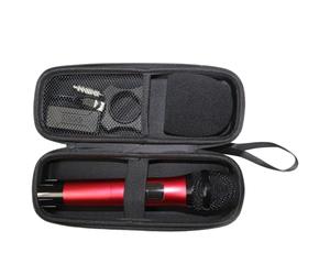 Custodia per microfono wireless per 1, custodia rigida da viaggio per microfono dinamico portatile Bietrun WXM04, custodia per microfono wireless con guscio rigido in EVA, compatibile solo con