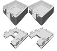Custodia per Mikrotik mAP Lite RBmAPL-2nD - Contenitore 3D con Slot Magnete