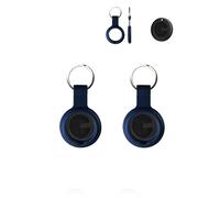 Custodia per MiLi MiTag Smart Tag, durevole, ecologica, antiurto, facile da rimuovere e anti-smarrimento, confezione da 2, colore: blu