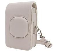 Custodia per mini fotocamera Liplay+, custodia protettiva in PU con chiusura magnetica e tracolla regolabile, custodia da viaggio portatile per accessori per fotocamera, Grigio, taglia unica, Unisex