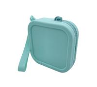 Custodia Per Monete In Silicone - Portamonete Con Cerniera | Custodia Per Banconote In Silicone | Custodia Tascabile In Silicone | Portamonete Quadrato, Borsa Piccola Per Cuffie, Borsa Cosmetica