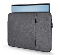 Custodia per monitor portatile da 18,5 pollici per InnoView UPERFECT Arzopa Most Large 18/18,5 pollici, borsa a tasca per monitor portatile, con tasca, grigio siderale (44,7 x 30,5 cm)