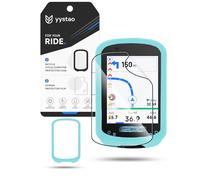 Custodia per navigatore GPS Magene C506/Magene C506SE, custodia in silicone yystao con 1 pellicola morbida in PET, antiurto, impermeabile, antipolvere, verde