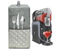 Custodia per Ninja SLUSHi Macchina per Bevande Ghiacciate, Custodia di Protezione Antipolvere Impermeabile Molteplici Tasche per Ninja FS301EU Accessori Compatibile con Gelatiera, Grigio