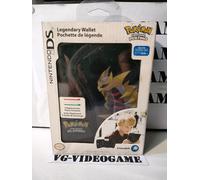 CUSTODIA PER NINTENDO DS LITE " POKEMON PLATINO" NERA , NUOVO