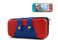 Custodia per Nintendo Switch, custodia da trasporto per interruttore EVA Custodia da viaggio portatile compatibile con console Nintendo Switch e accessori Custodia protettiva per interruttore