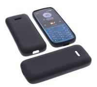 Custodia per Nokia 215 4G Borsa Protettiva Cellulare TPU Gomma Nera
