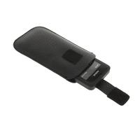 Custodia per Nokia 301 Protezione IN Pelle Cover Cellulare Nera