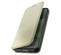 Custodia per Nokia 8.1 portacarte funzione supporto copertina magnetica oro