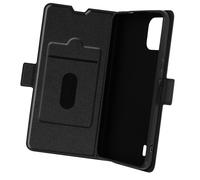Custodia per Nokia C12 portacarte supporto video sottile Wallet Slim nera