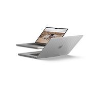 URBAN ARMOR GEAR UAG - Custodia protettiva progettata per MacBook Pro da 16" (M4, 2025), robusta custodia rigida in un unico pezzo, trasparente, resistente ai graffi, Essential Armor Ice