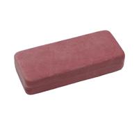 Custodia per occhiali a basso profilo con esterno in materiale floccato e interno in metallo per un utilizzo efficiente dello spazio (rosa)