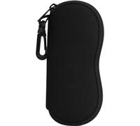 Custodia per occhiali - Borsa leggera per occhiali da sole con cerniera e clip per cintura