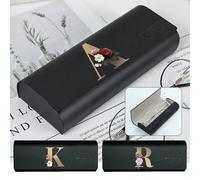 Custodia per occhiali da miopia in guscio rigido in PU, scatola di stoccaggio per occhiali da scrivania con chiusura magnetica, organizer minimalista per occhiali, contenitore protettivo per casa, uff