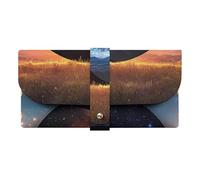 Custodia per occhiali da sole e luna, con Yin Yang, portatile, per uomini e donne