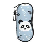 Custodia per occhiali da vista con pianta gigante con orecchie giganti, borsa morbida in neoprene con cerniera durevole portatile per uomini e donne custodia per occhiali da sole