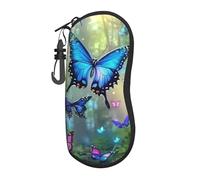Custodia per occhiali da vista da giardino con bosco dei sogni, custodia morbida in neoprene con cerniera, resistente, portatile, per uomini e donne