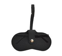 Custodia per occhiali in pelle, custodia per occhiali da sole, custodia protettiva per occhiali da sole, resistente ai graffi, custodia pieghevole compatta per viaggi, auto, ufficio, scrivania, uomini