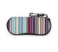 Custodia per occhiali, Linee creative interessanti Sfondo Il tuo sito Occhiali da sole Custodia morbida Custodia per occhiali con cerniera in neoprene ultraleggero con moschettone, Custodia per occhia