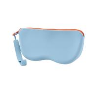 Custodia Per Occhiali Morbido,Custodia Per Occhiali - Portaguffe In Silicone Appeso Per Auto Campeggio Esterno Casa Scuola Palestra Lavoro Zaini Quotidiani, blu, Consulte la descripción