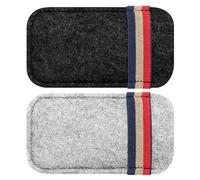 Custodia Per Occhiali Per Auto Da 2 Pezzi, Custodia Per Occhiali Portatili, Borsa Per Bicchieri In Feltro, Borsa Per Occhiali Creativi, Accessori Per Interni Per Auto.