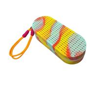 Custodia per occhialini da nuoto in silicone a doppia ventilazione per evitare graffi, custodia protettiva morbida per occhiali portatile