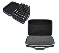 Custodia per Oli Essenziali per 60 Bottiglie Da 5 Ml, 10 Ml E 15 Ml di Olio,